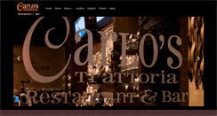 Desktop Screenshot of carlostrattoriaon55.com